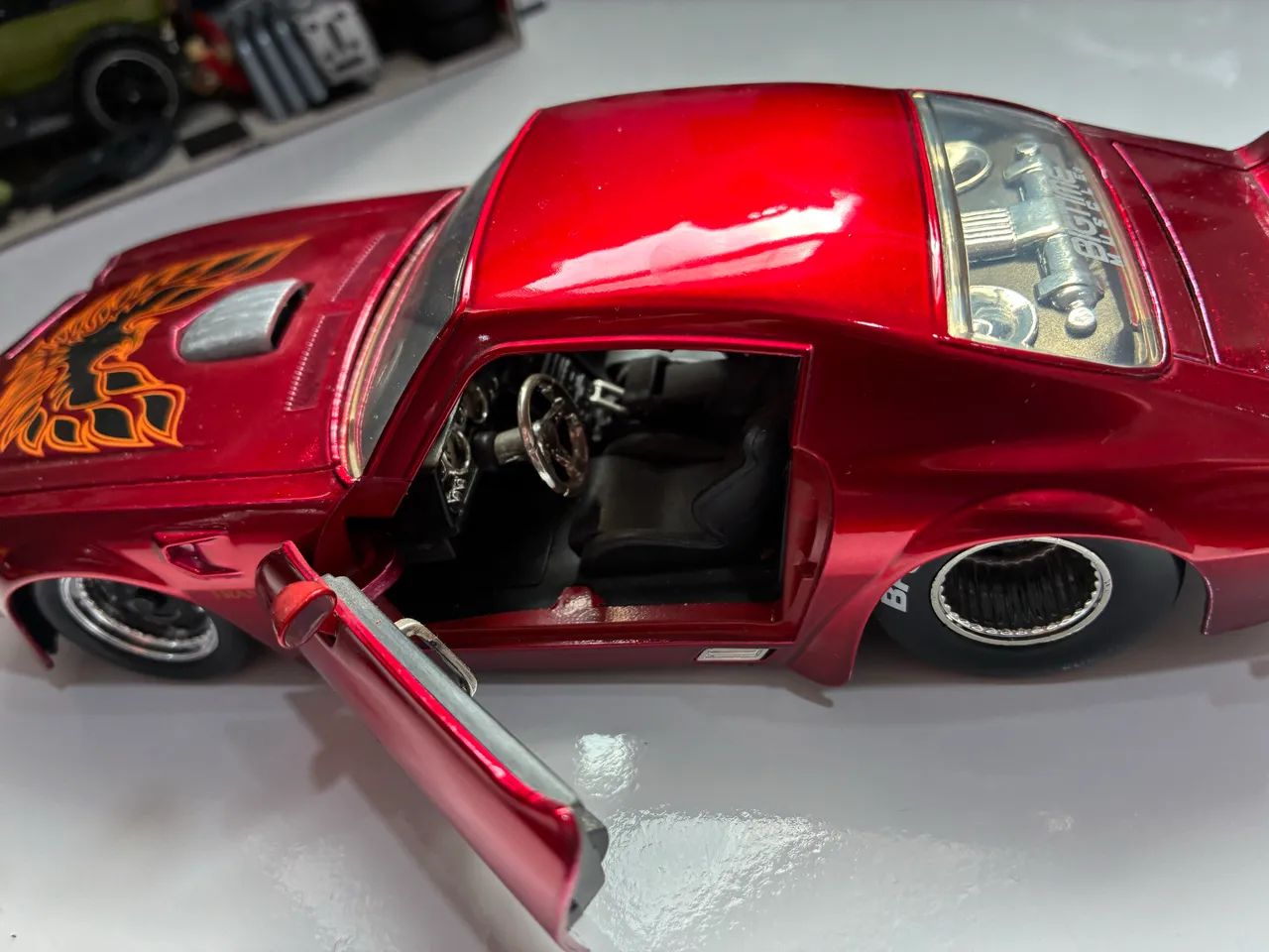 Miniatura chevy pontiac vinho 85 - Foto 4