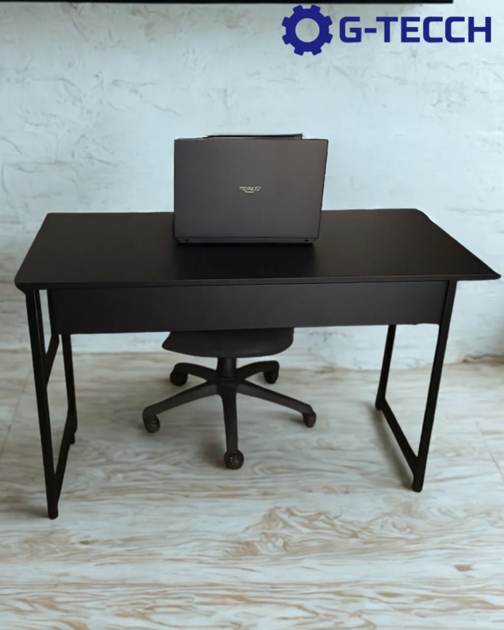 Birô Reforçado 1,1m NOVA Mesa Industrial Multiuso para Computador Notebook de Escritório