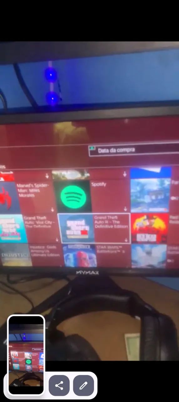 Vendo PS4 Usado Bom - Foto 3