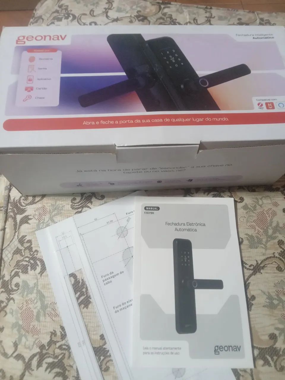 Fechadura inteligente Automática geonov. - Foto 5