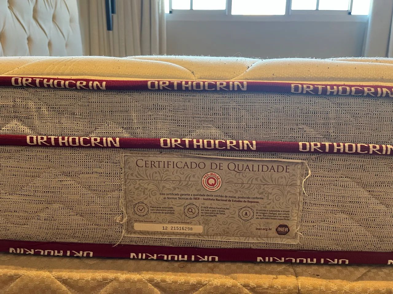 Colchão Queen - Marca Orthocrin - Foto 5
