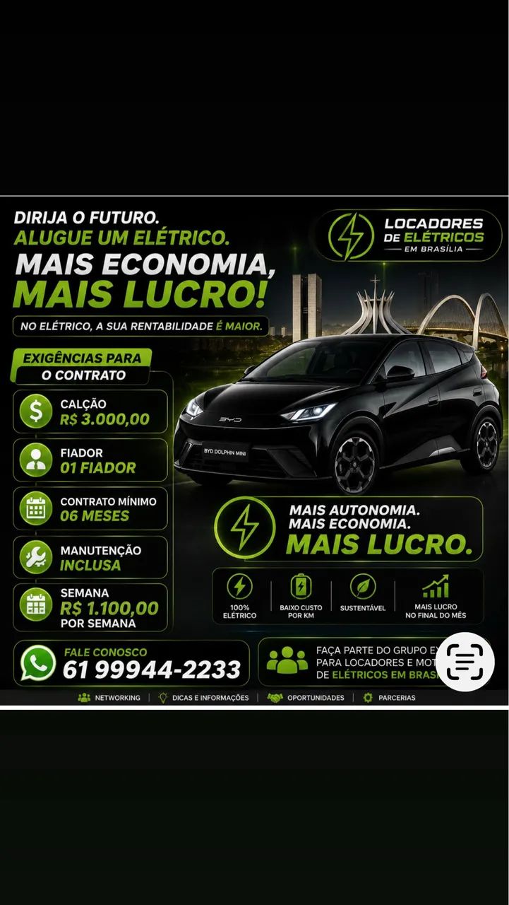 Locação de veículo elétrico para APP - Foto 5
