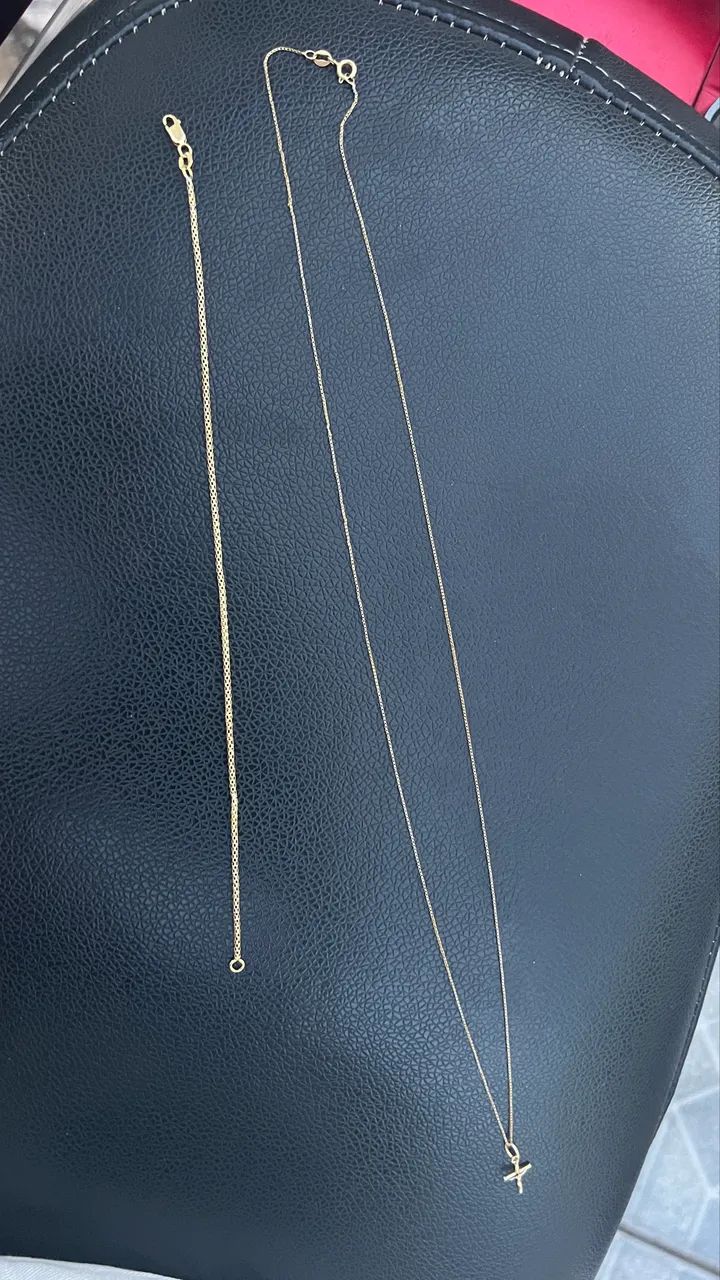 Cordão e pulseira de ouro  - Foto 2