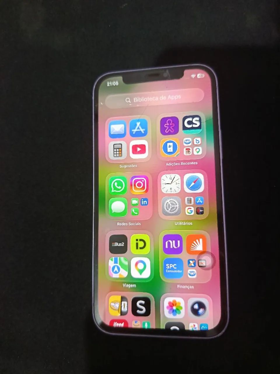 Vende - se iPhone 12 roxo - Foto 4