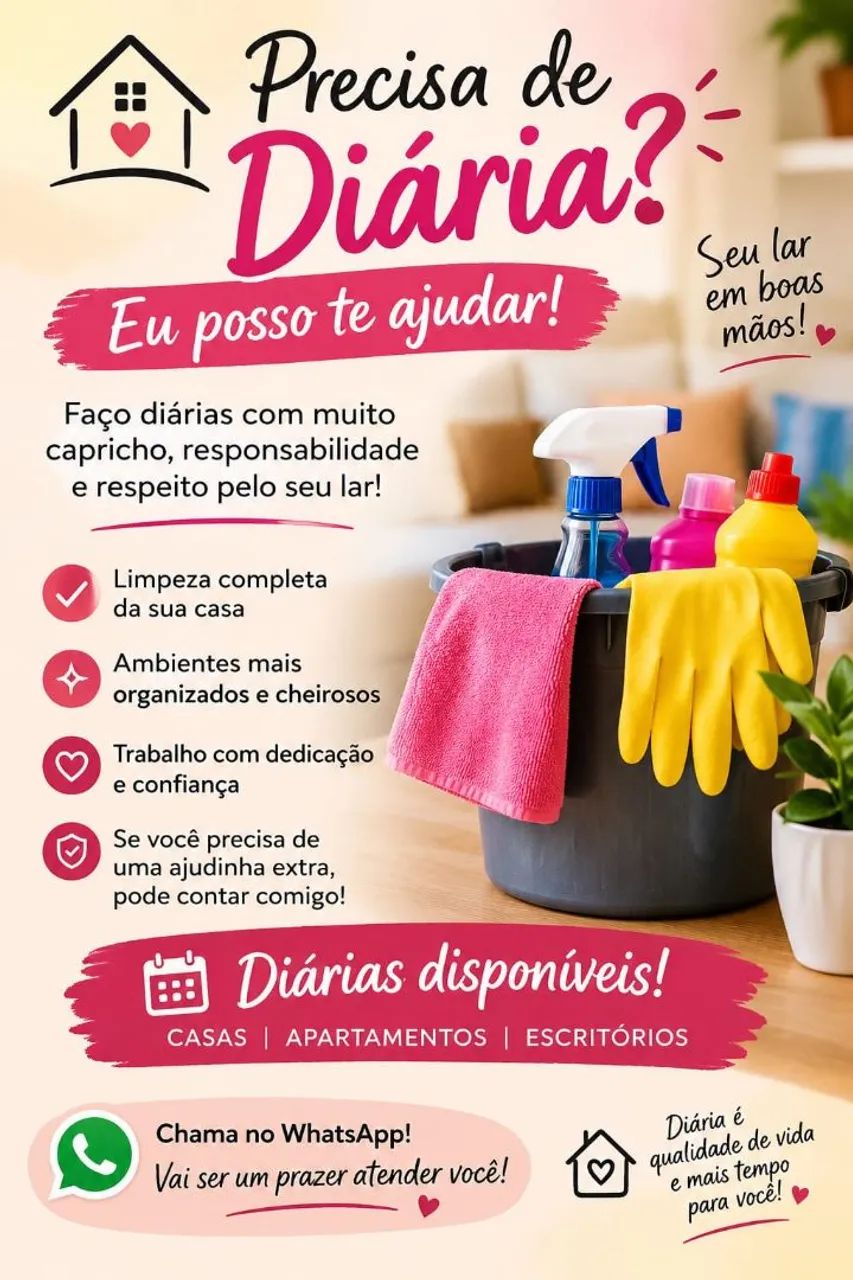 FAXINA COM CAPRICHO!