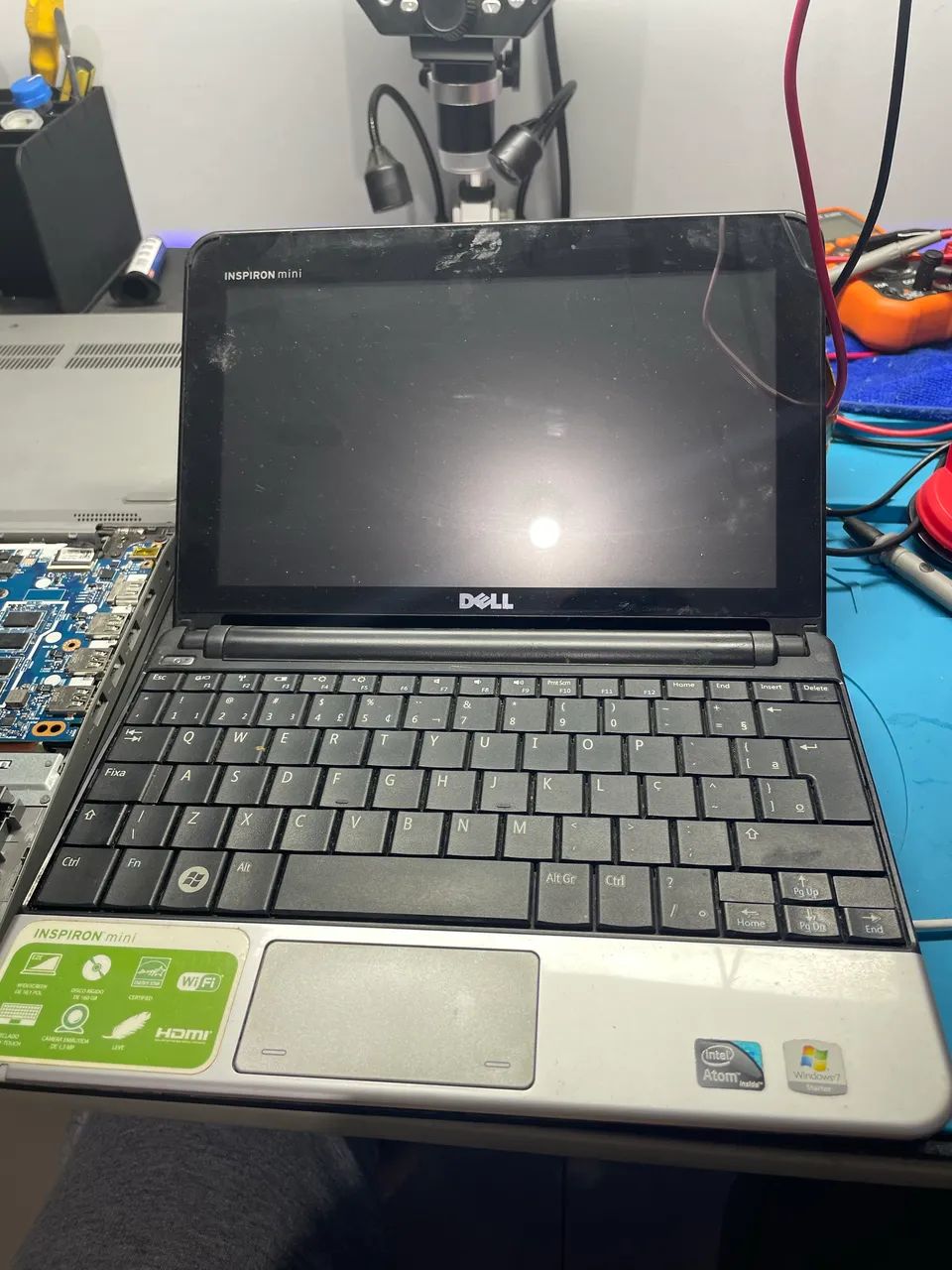 mini Netbook Dell antigo "leia "
