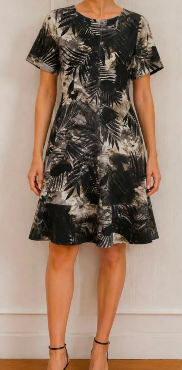 Vestido folhagem