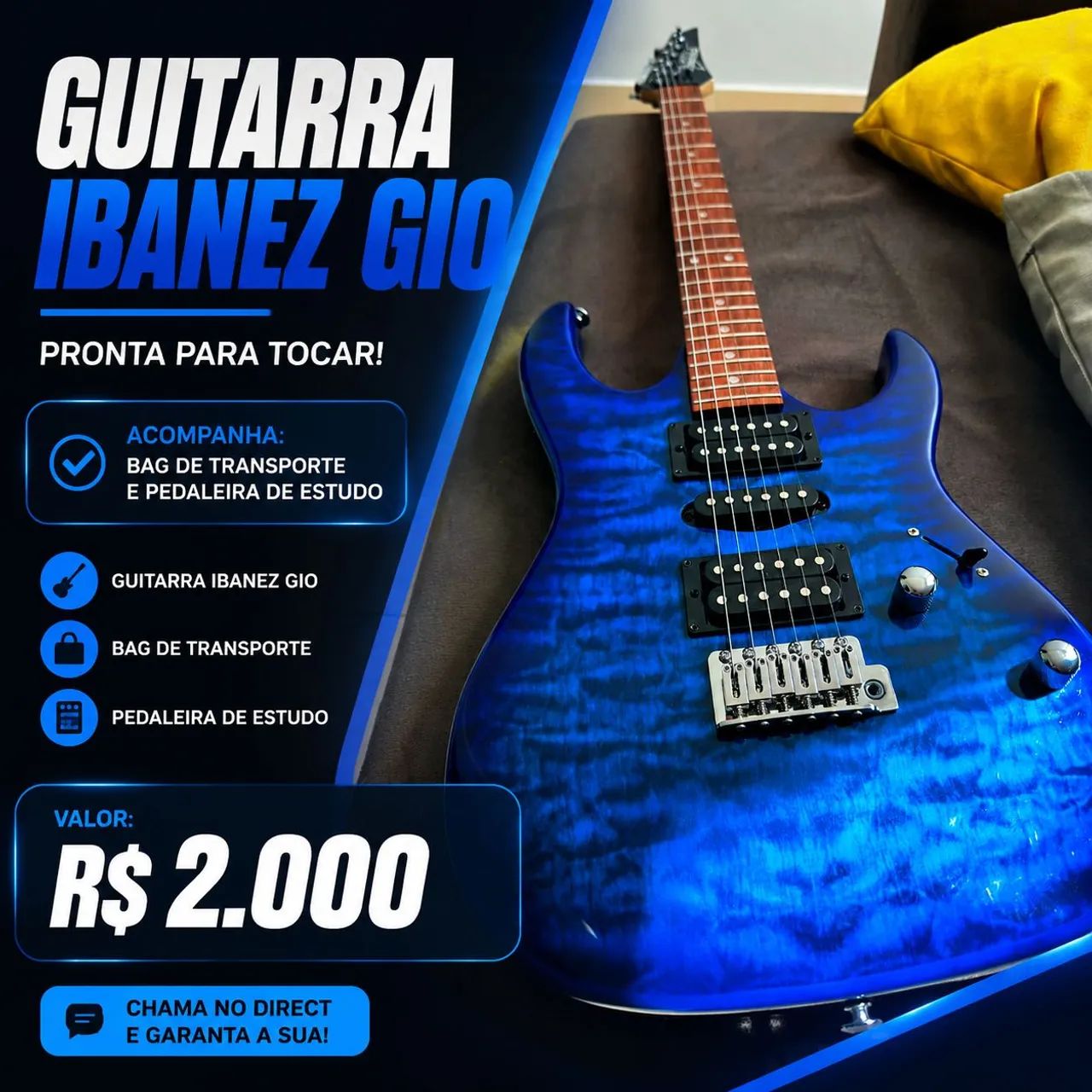 Guitarra e acessórios 