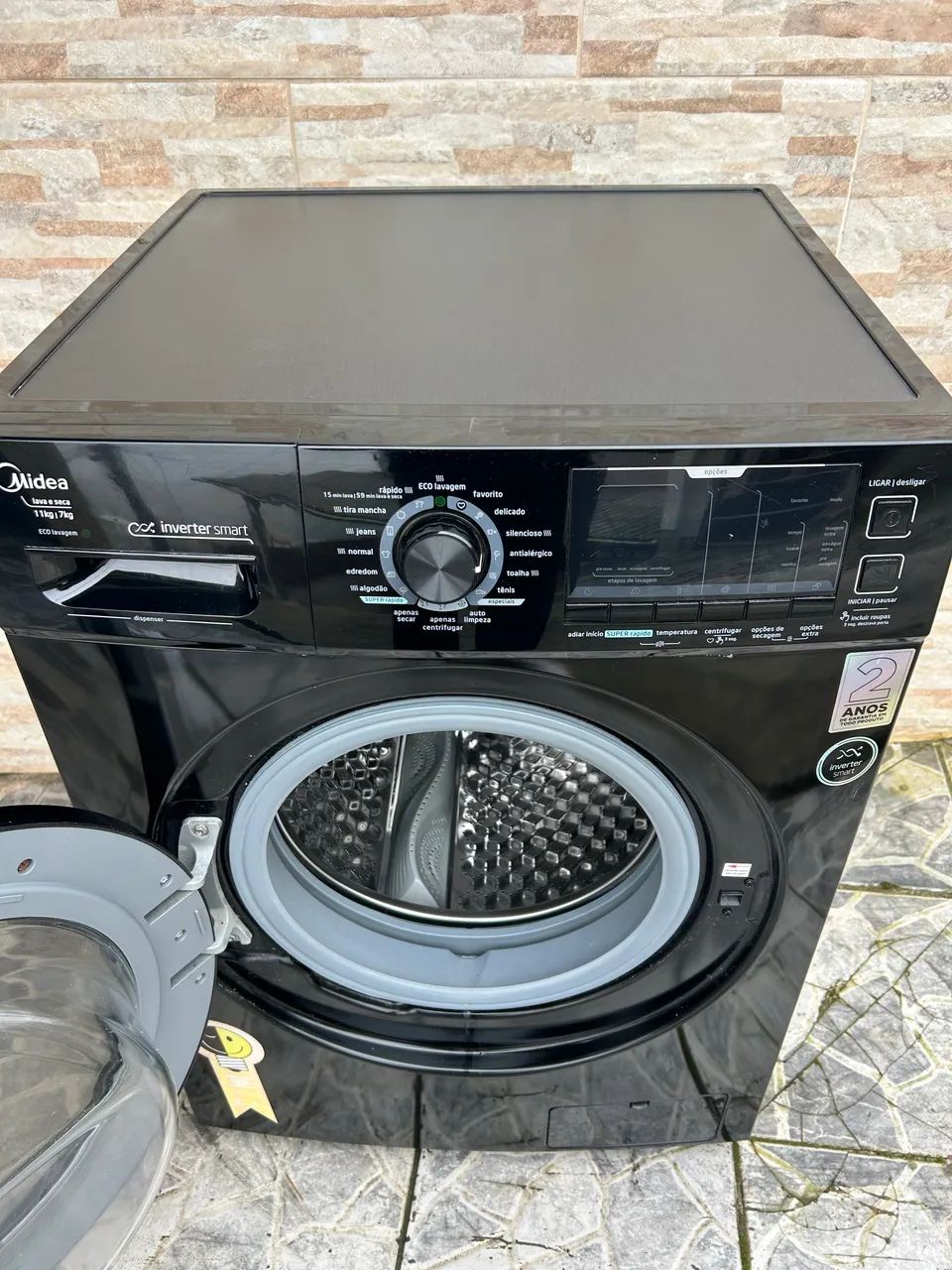 Lava e Seca Midea Black 11 KG - Foto 5