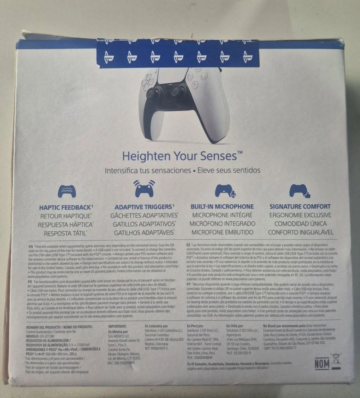 Controle Ps5 Branco Lacrado - Foto 2