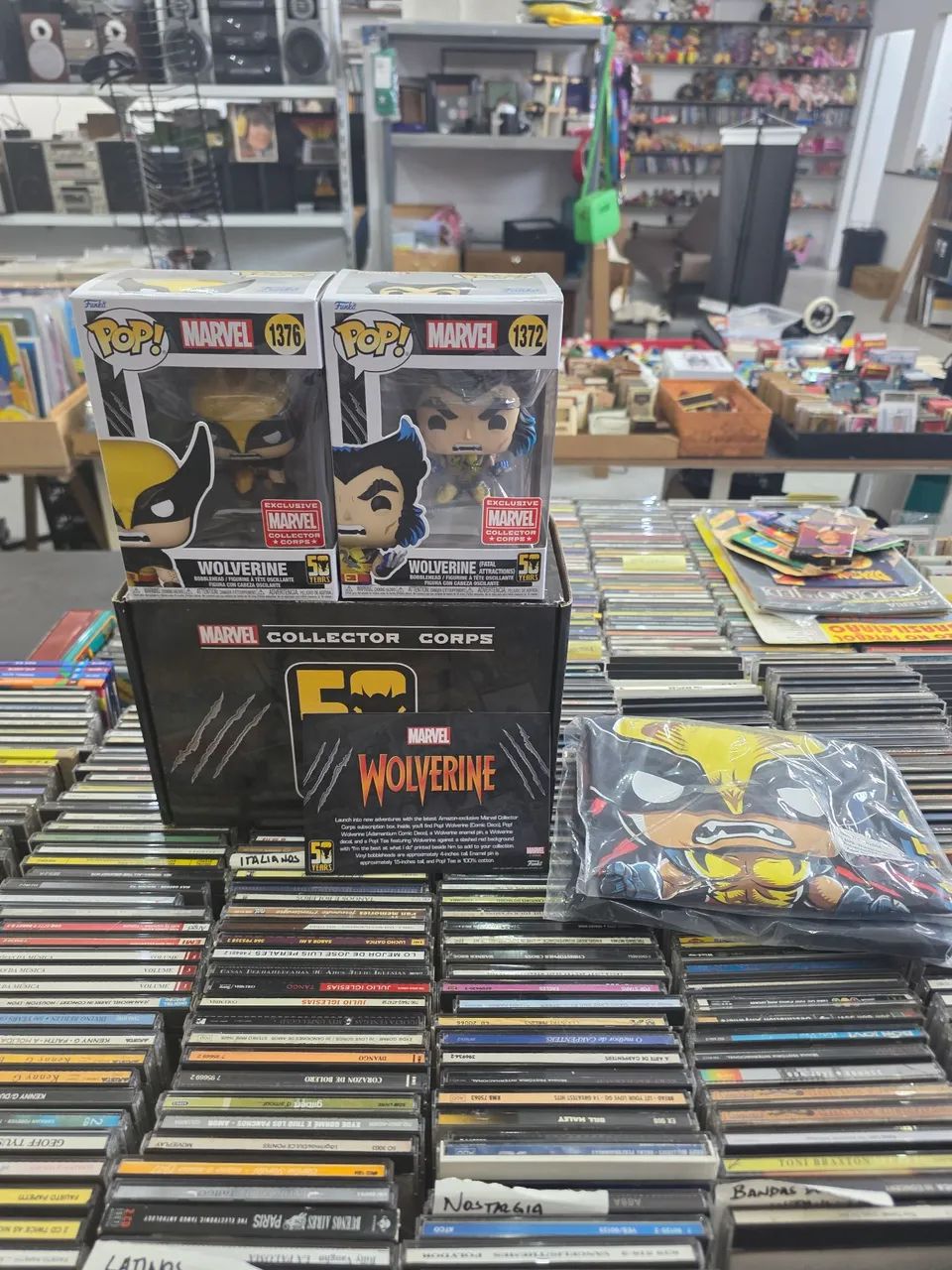 Funko pop wolverine edição especial! 