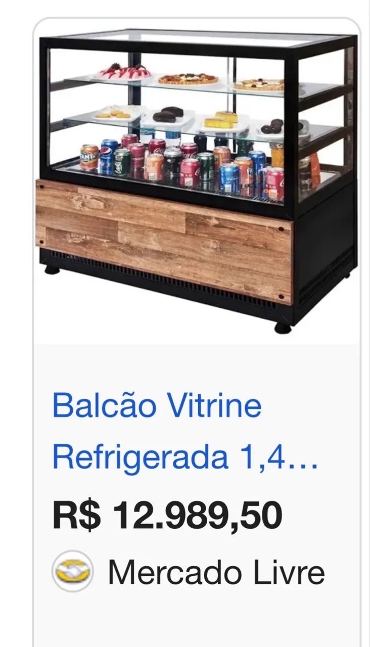 Balcão 1 refrigerado e 1 quente - Foto 3