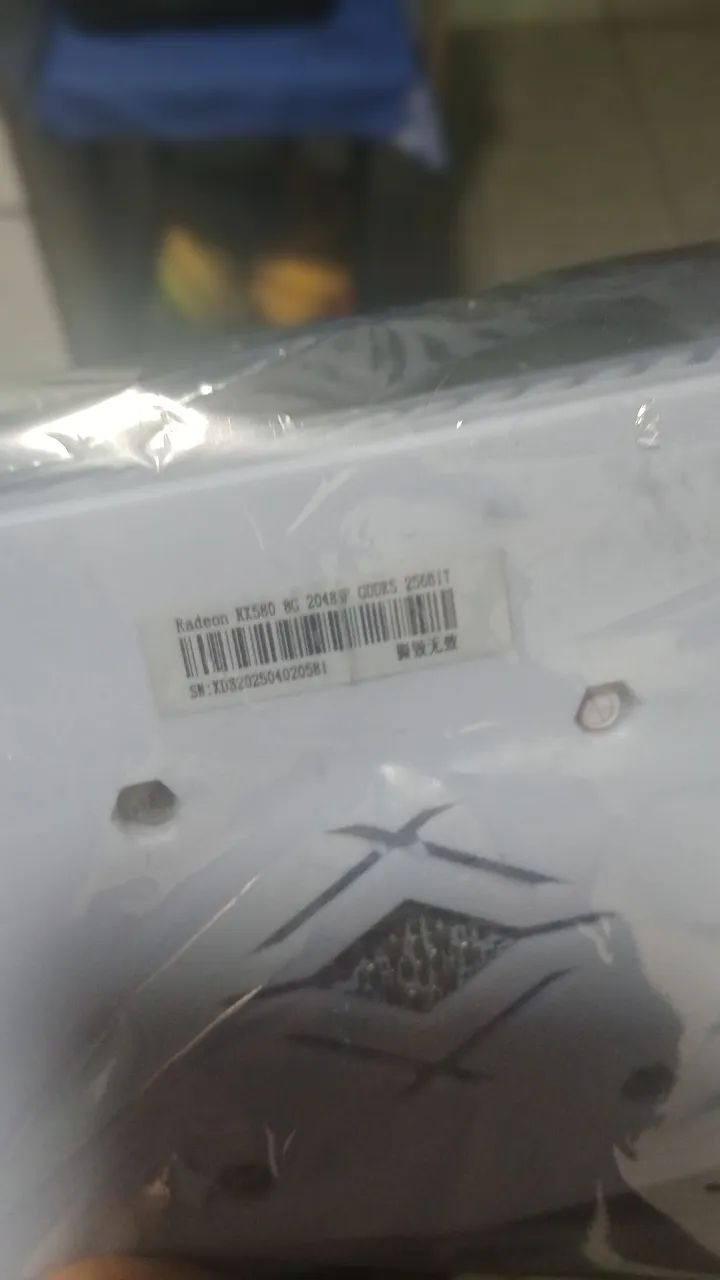 Rx580 8gb gddr6 com de feito que nao sei dizer oque é - Foto 3