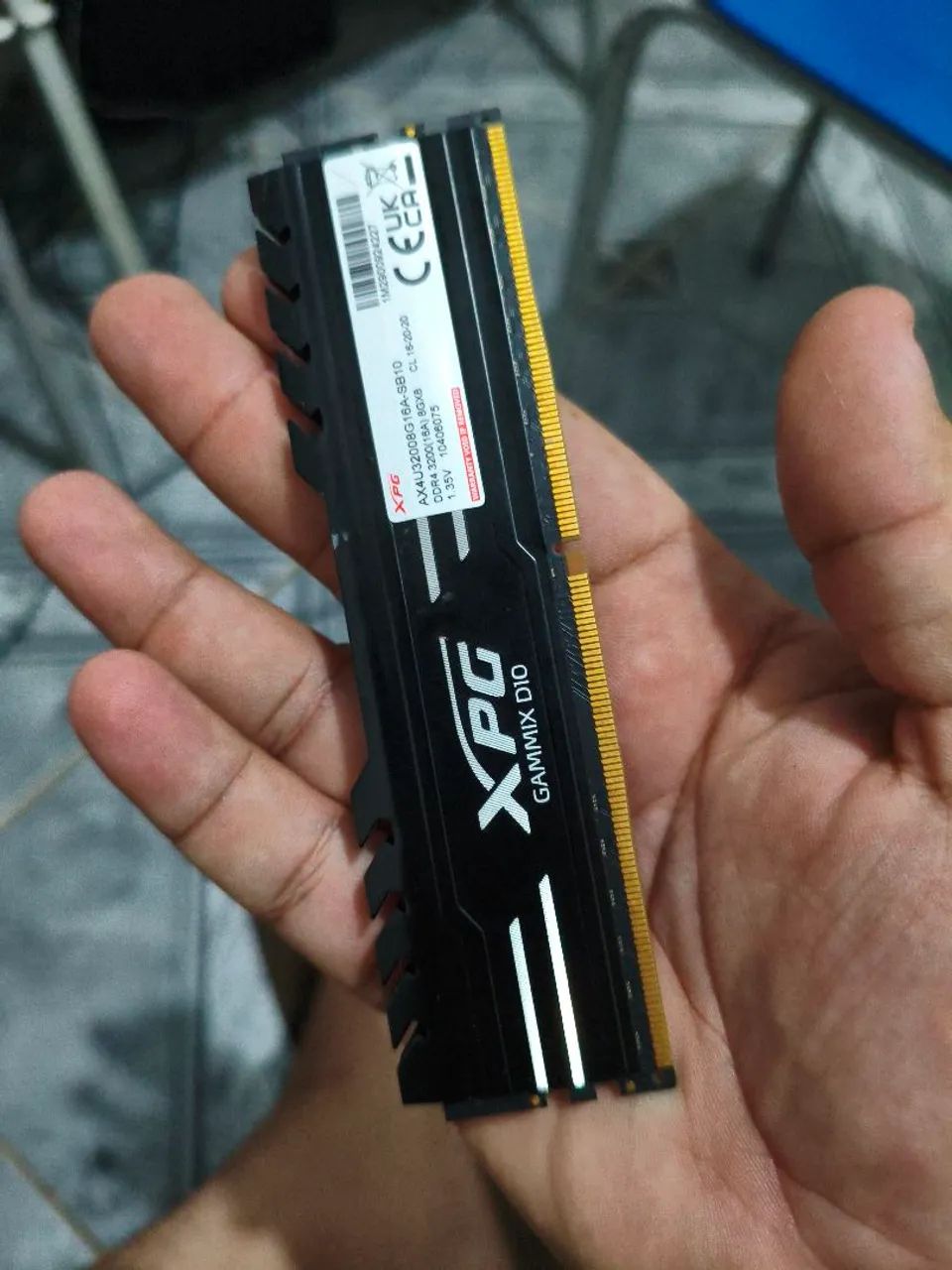 Memória ram 8G xpg gemmix D10