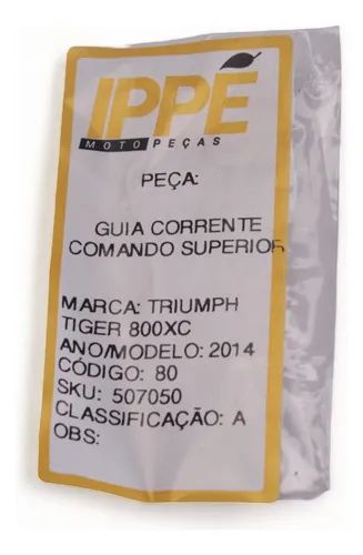 Guia Corrente Comando Superior  Triumph Tiger 800xc 2014 - Foto 5