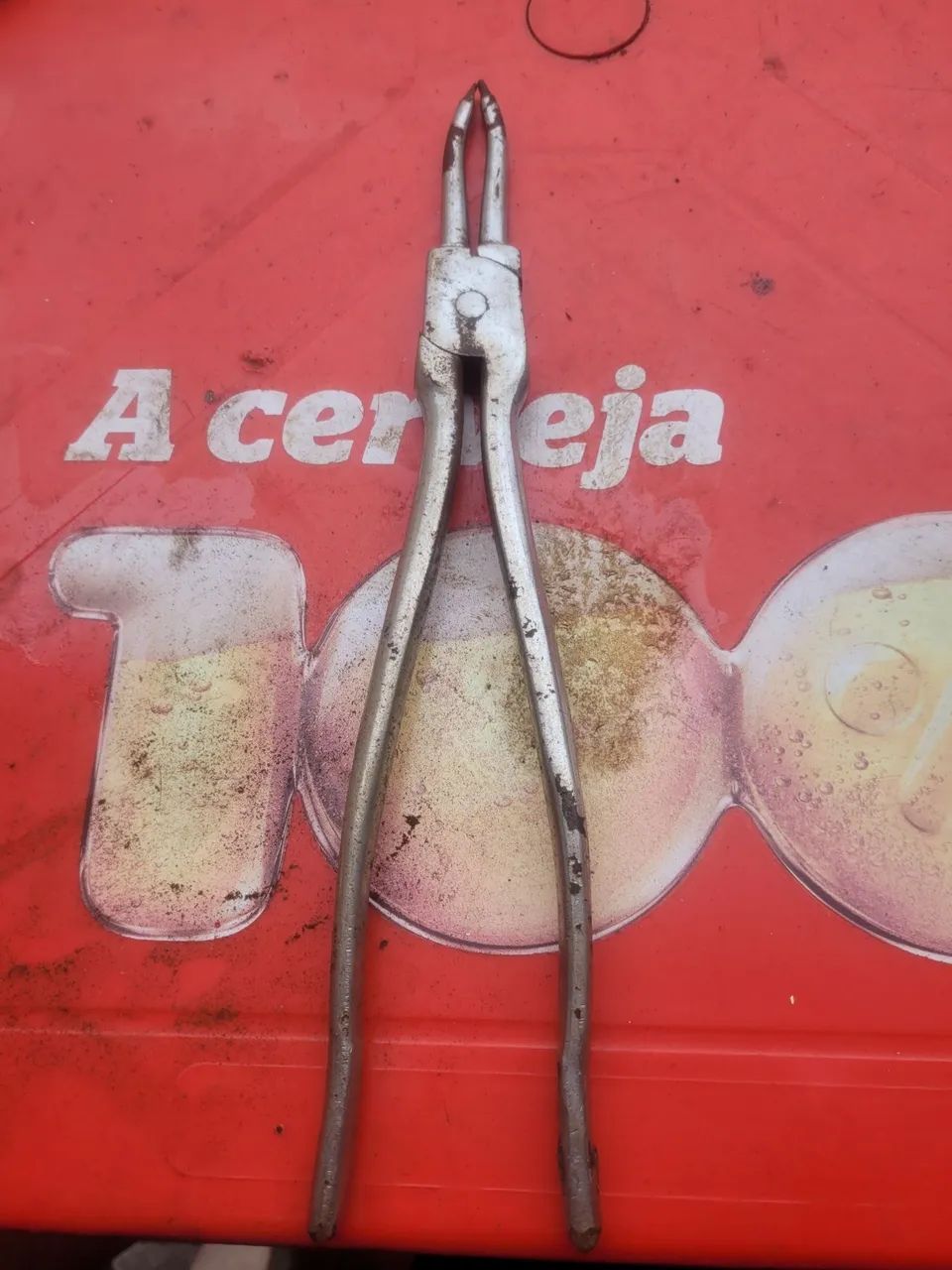 Alicate para anéis internos