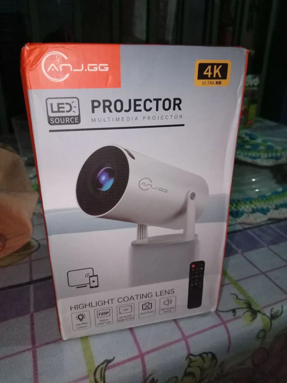 PROJETOR HY300 (Android TV) - Foto 3