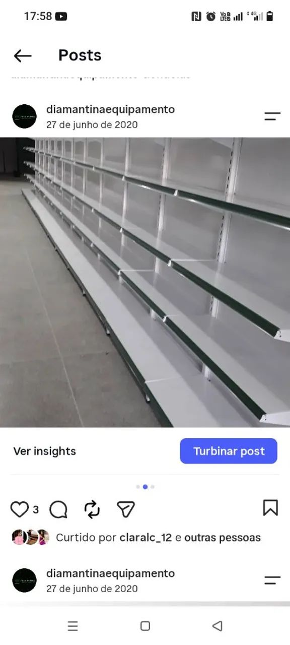Gôndola mercado Premium nova - Foto 2
