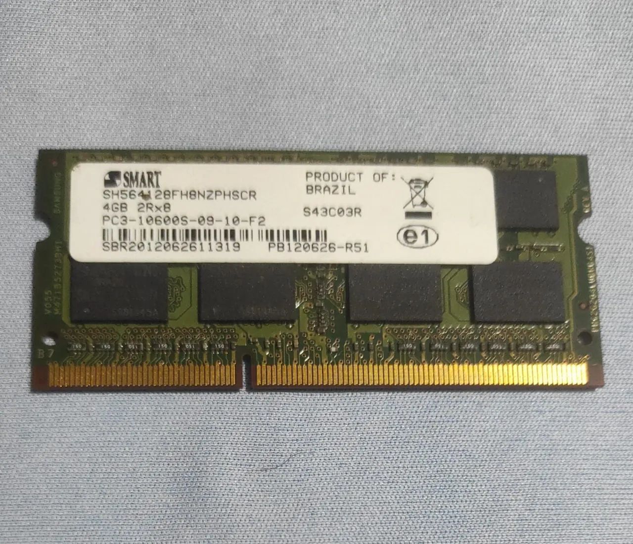 Memória DDR3 4GB SMART