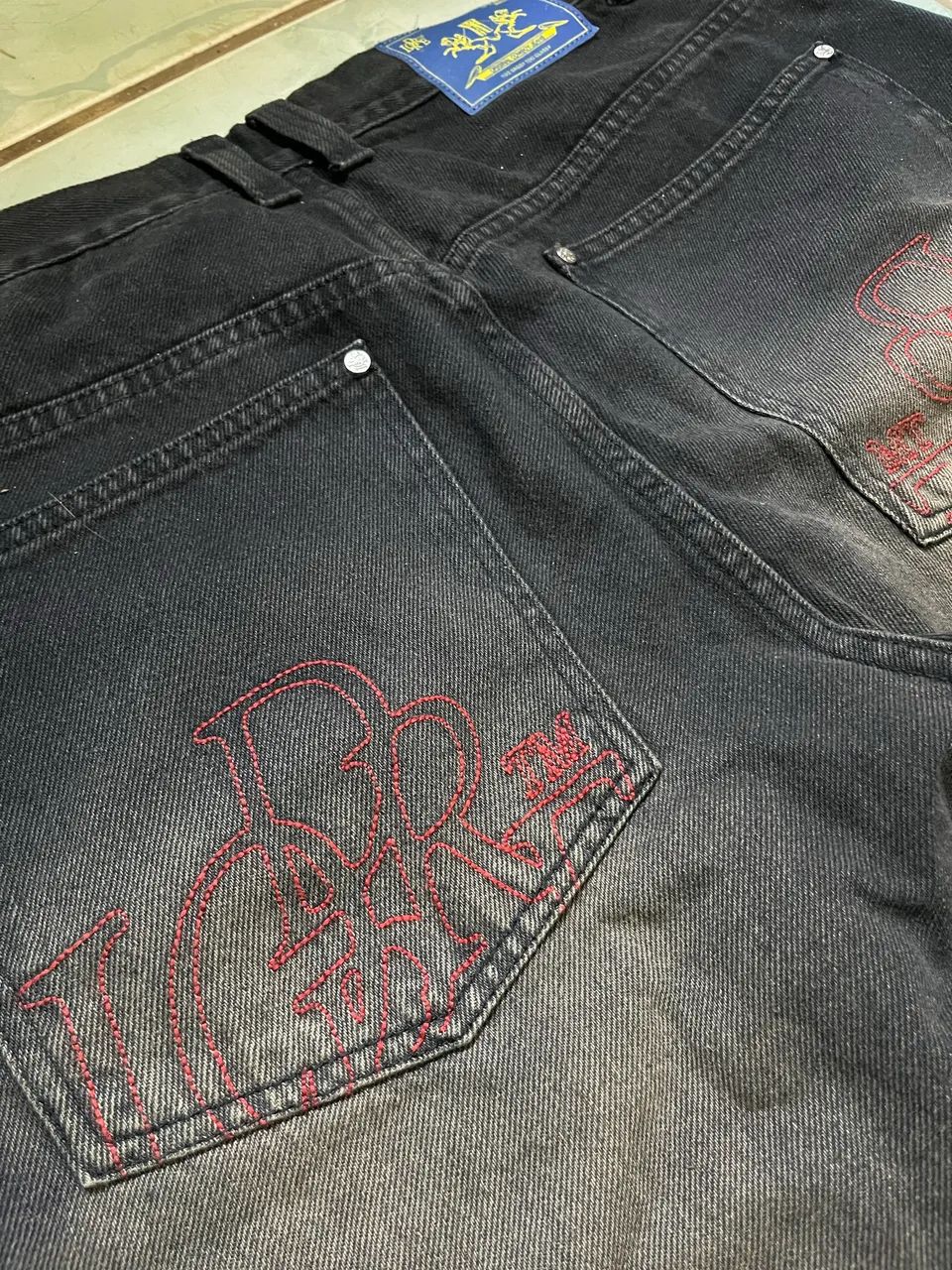 (VENDIDO) Calça baggy jeans clay leordre - Foto 4