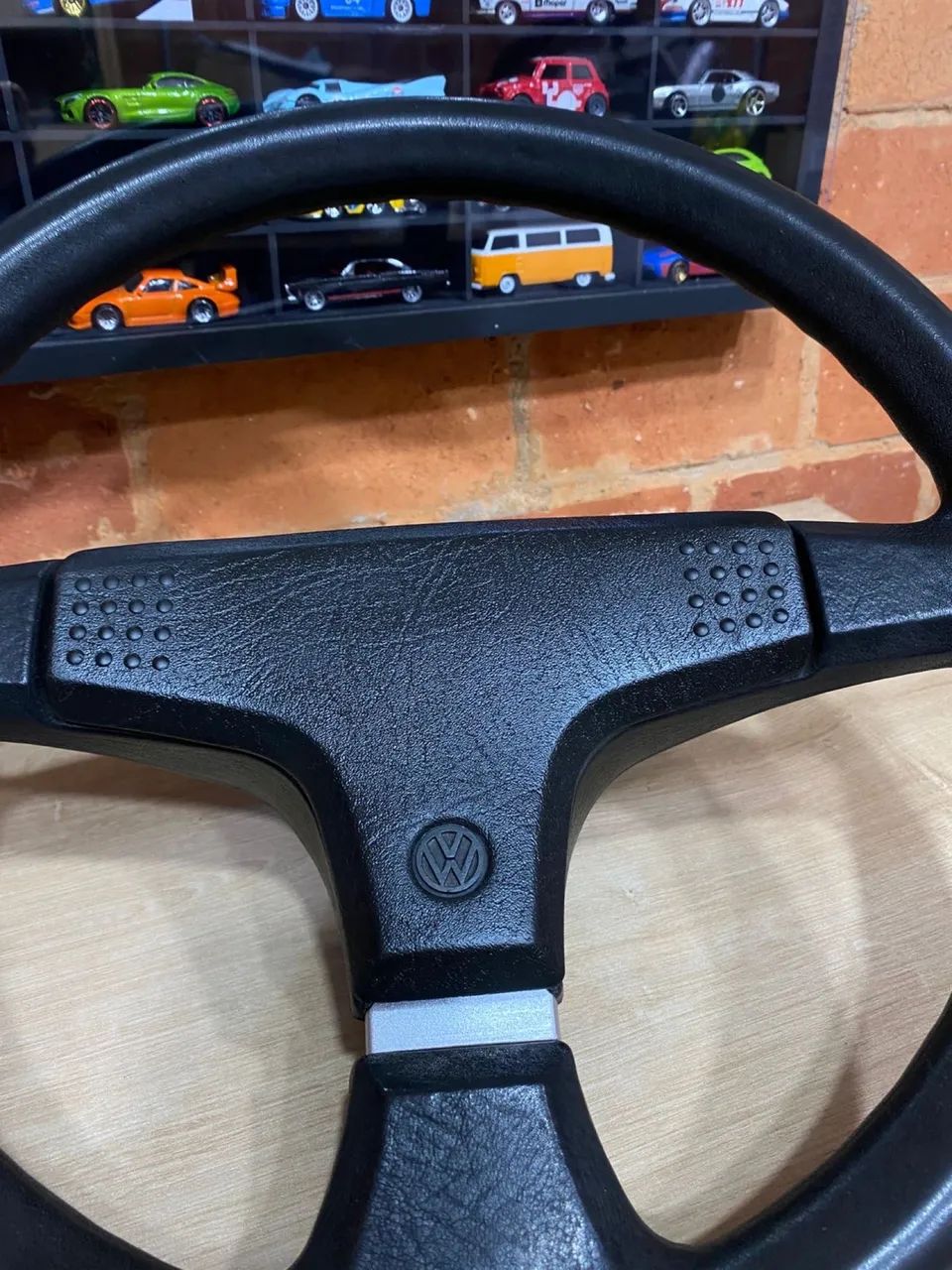 Volante Polo MK1 Europeu original vw Ñ 4 bolas - Foto 3