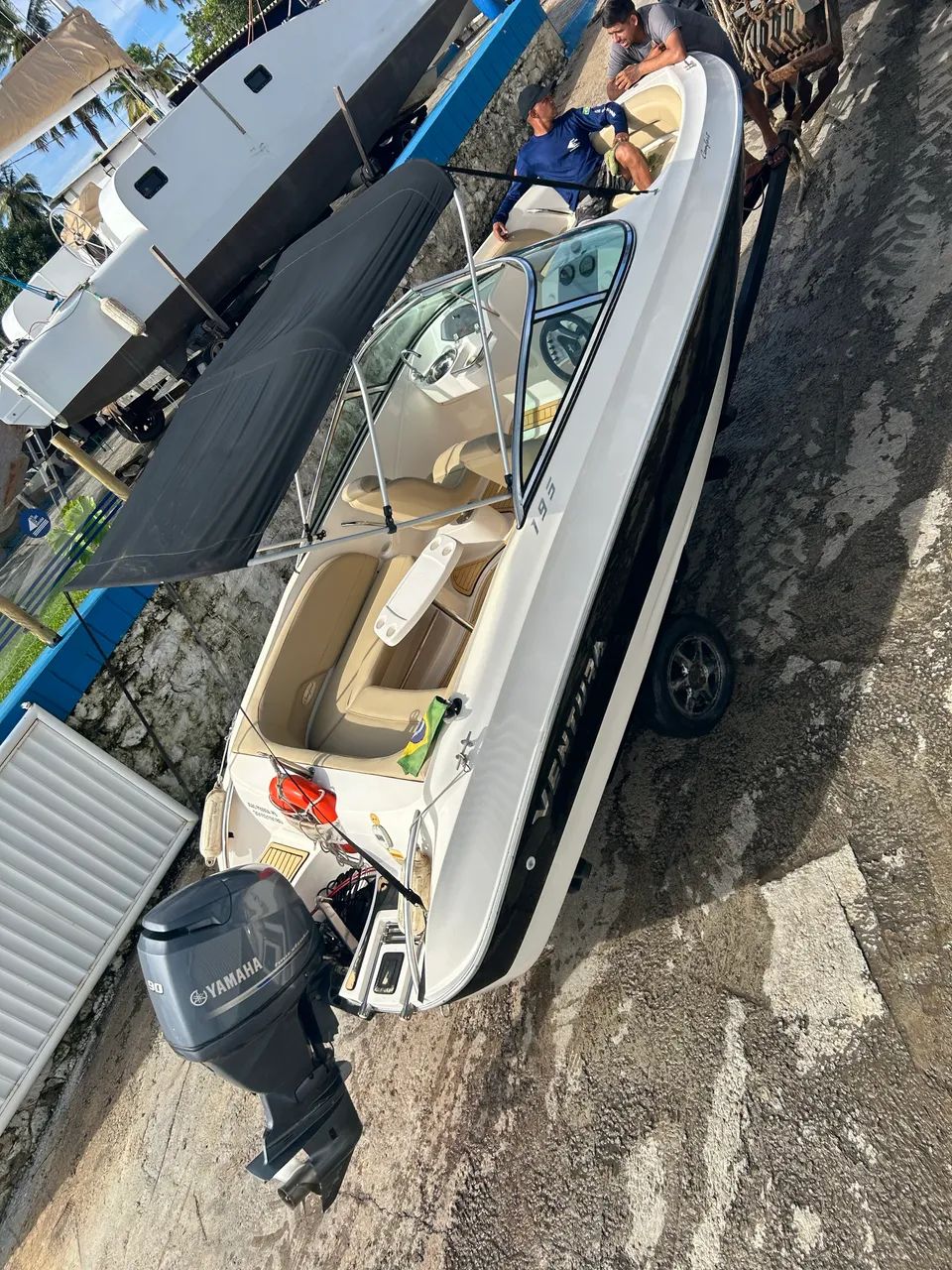 Lancha Ventura 195 / motor 90hp Yamaha - Foto 9