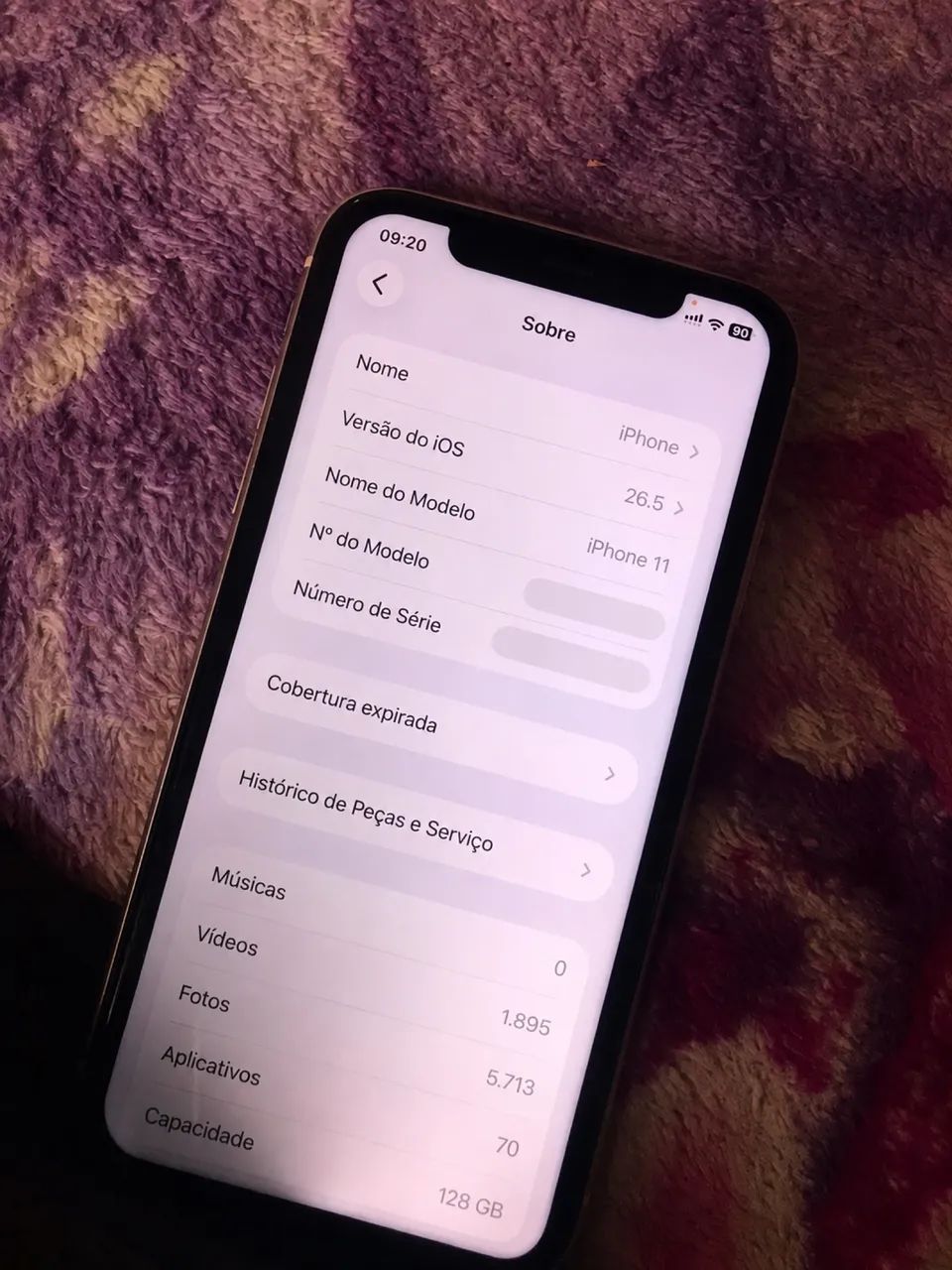 ? iPhone 11 128GB Branco ? SUPER CONSERVADO ? - Foto 3