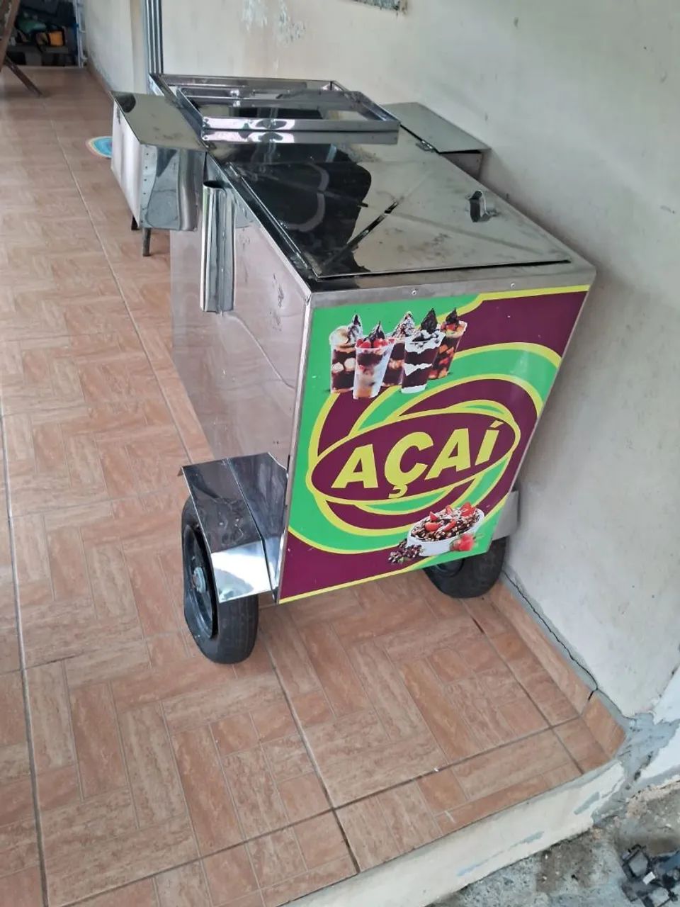 Carrinho de açaí 