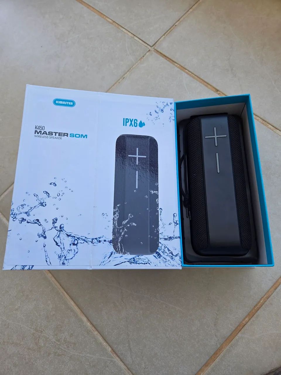 Caixa Som Bluetooth Stereo Resistente à Água - Impecável - Foto 3