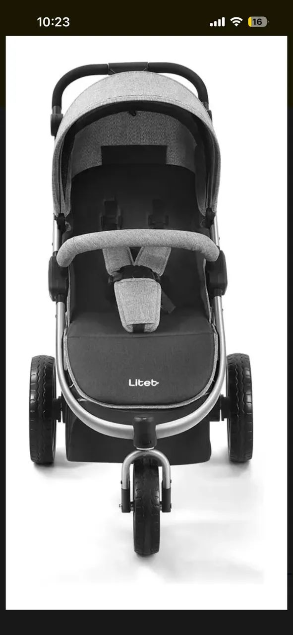 Carinho de bebê 3 rodas Litet - Foto 2