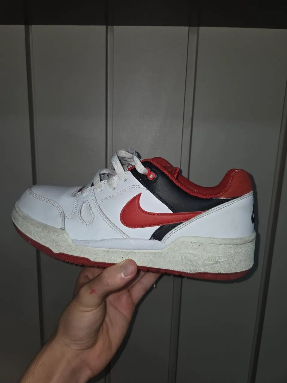 Vendo tênis Nike Full Force Low "Mystic Red"