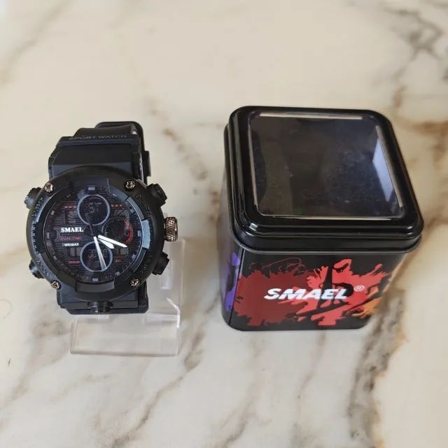 Relógio Smael Dual Time Trendy Street - Foto 3
