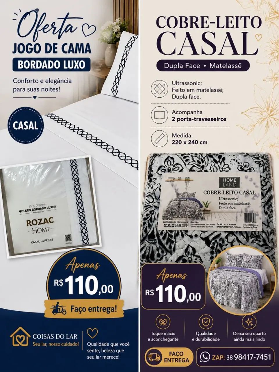 Jogo de Cama casal  - Foto 2