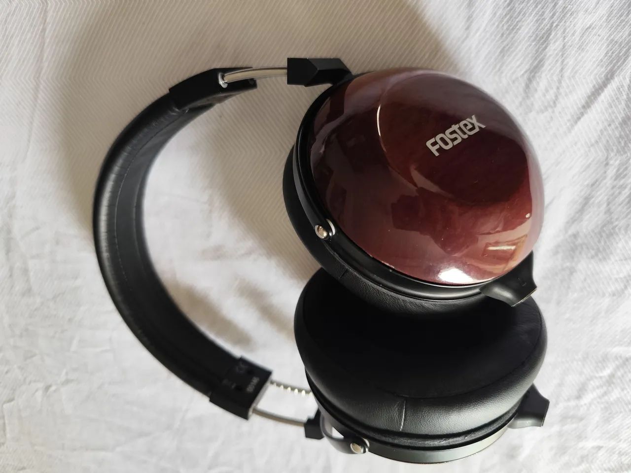 Fone Fostex TR-X00 Purpleheart + Mods Lawton e ZMF Pads Eikon (Colecionador) - Foto 3