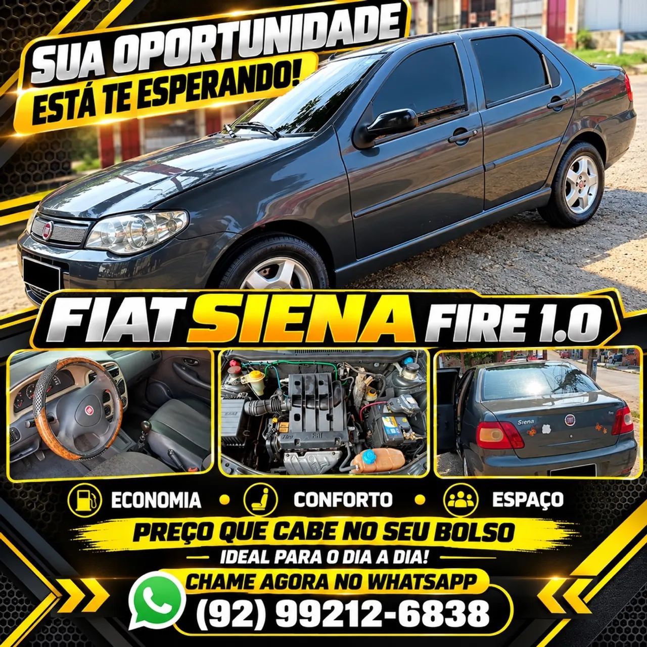 Fiat Siena Siena 1.0/ EX 1.0 mpi Fire/ Fire Flex 8v 2010
