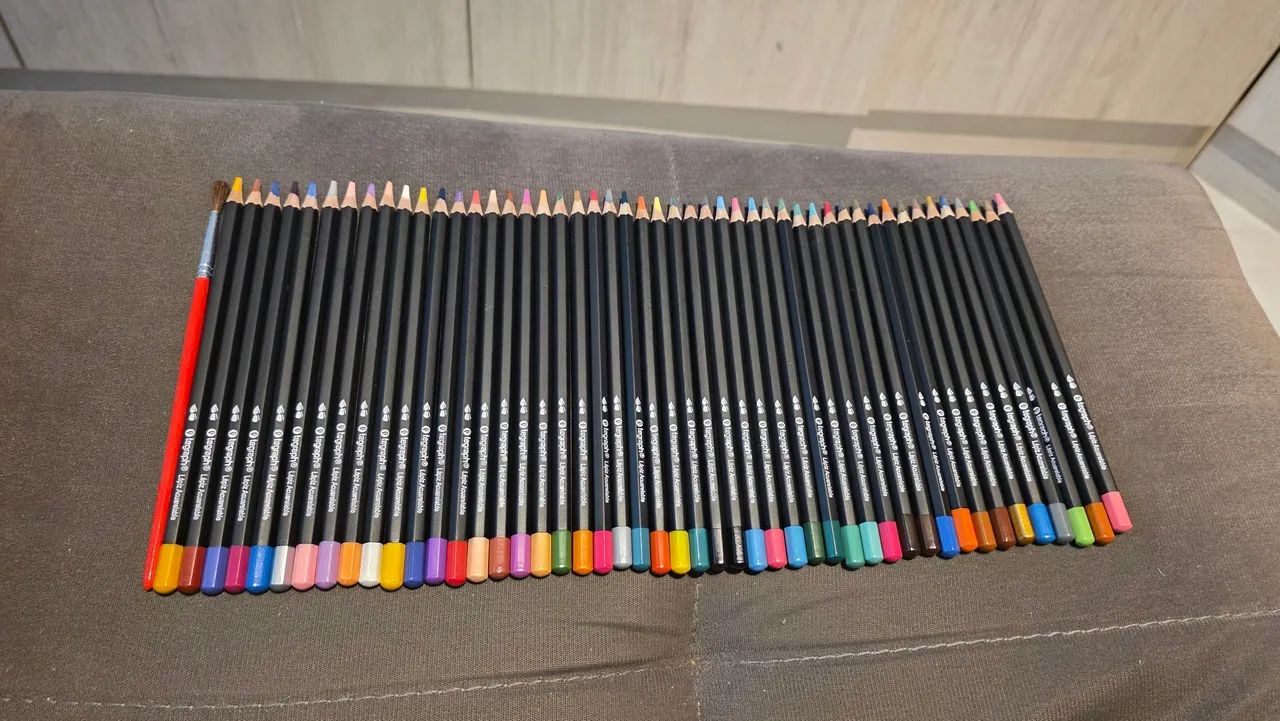 Lápis de Cor Tegraph Aquarelavel - Foto 2