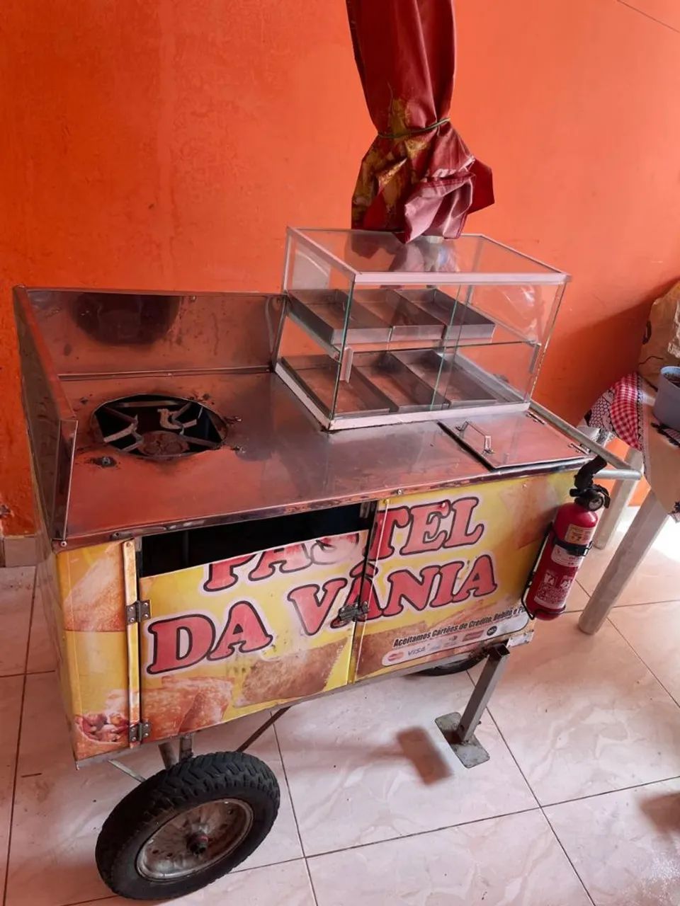 VENDO CARRINHO DE PASTEL/LANCHES - Foto 2