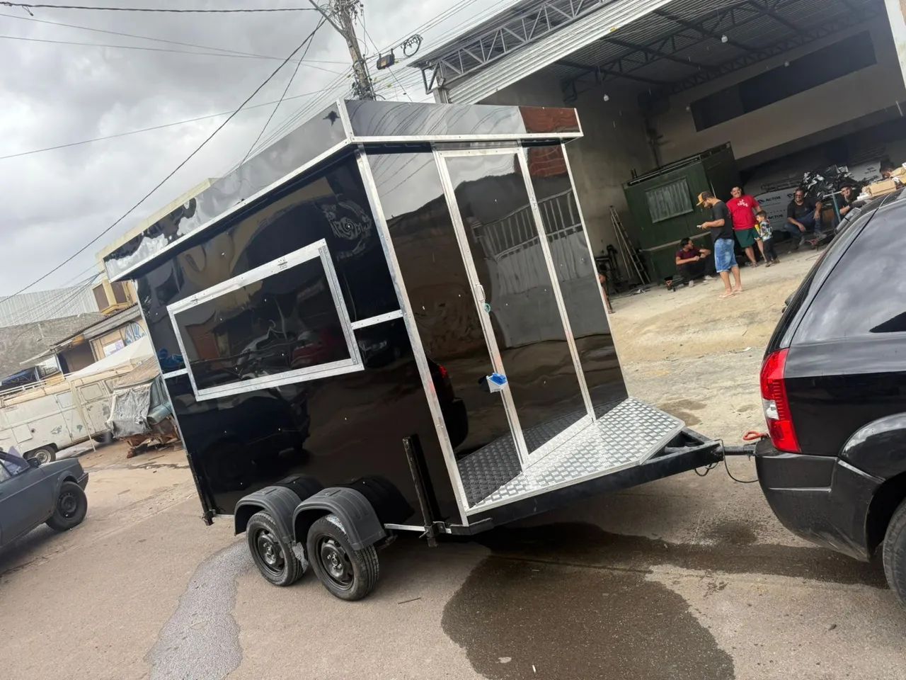 Trailer food truck 
