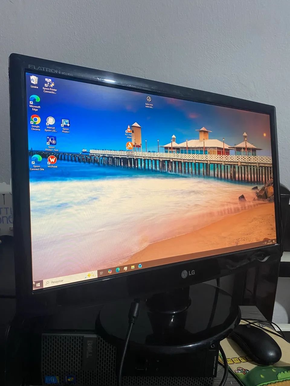Monitor de 20 polegadas 