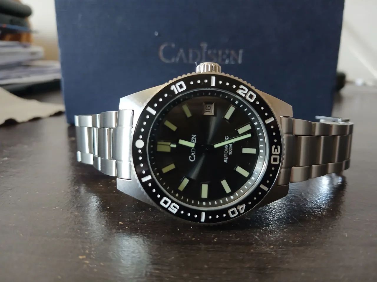 Relógio Cadisen 38mm automático  - Foto 2