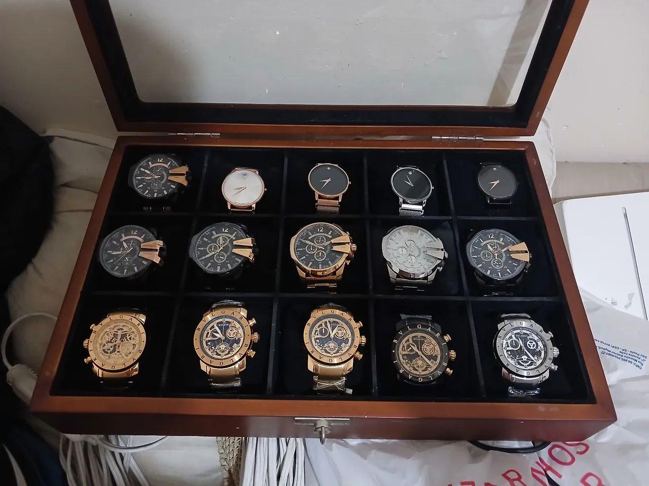Relógios BVLGARI & DIESEL  - Foto 2