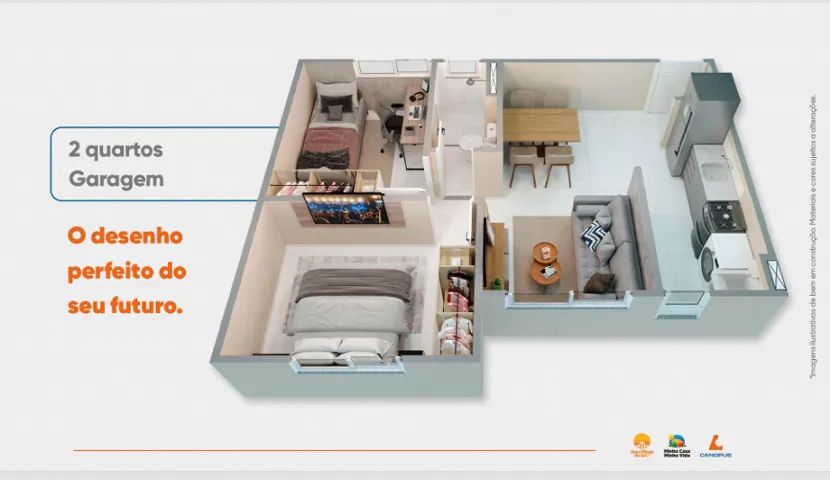 APARTAMENTO EM MESSEJANA - Foto 2