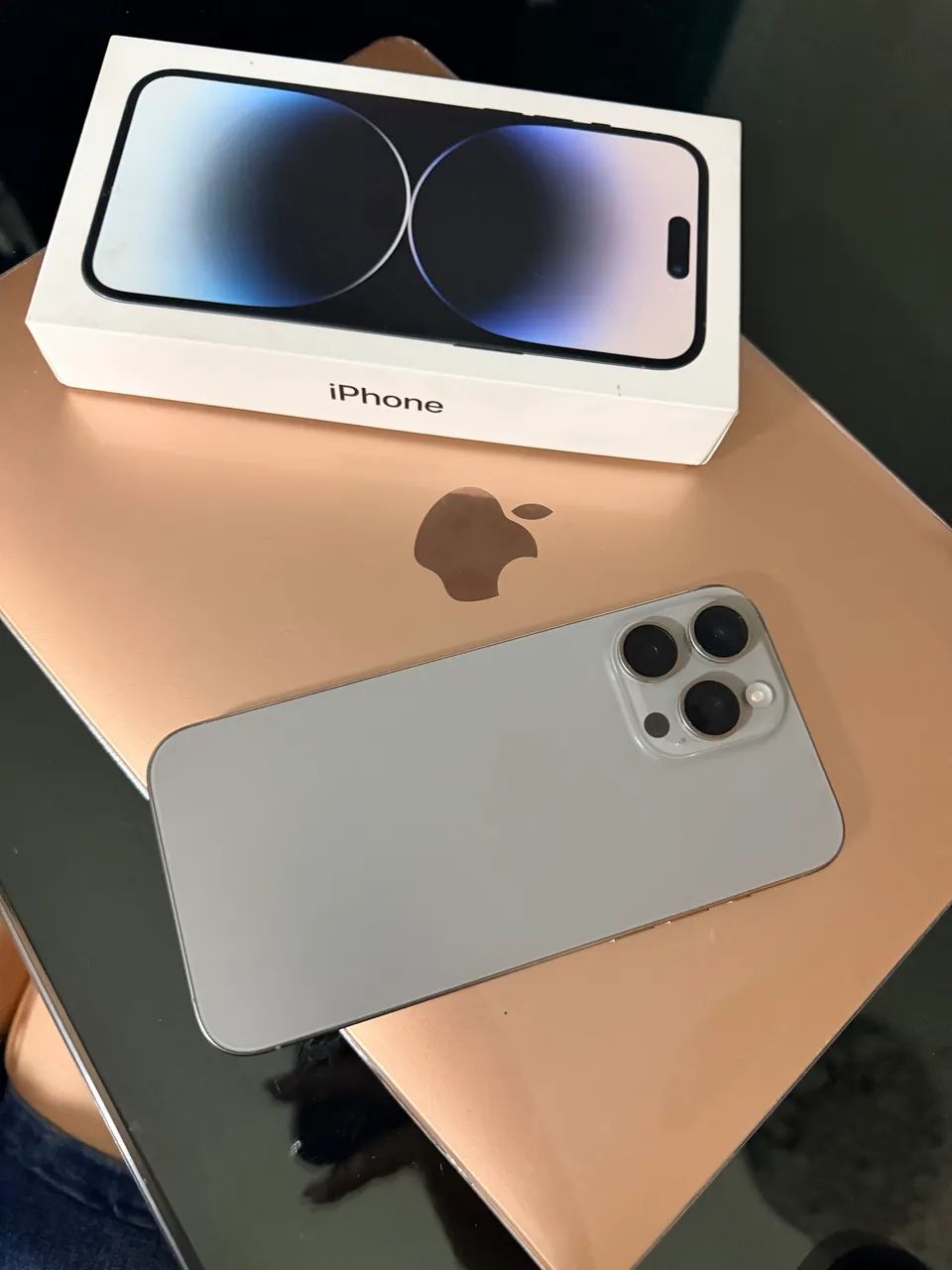 iPhone 15 Pro Max na caixa original de procedência  - Foto 3