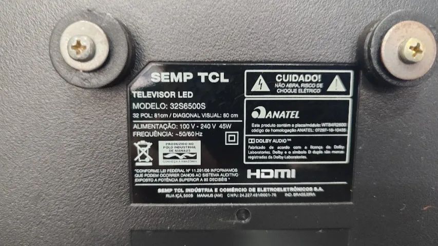TV TCL LED 32" Smart TV (Usada e Funcionando) - Foto 5