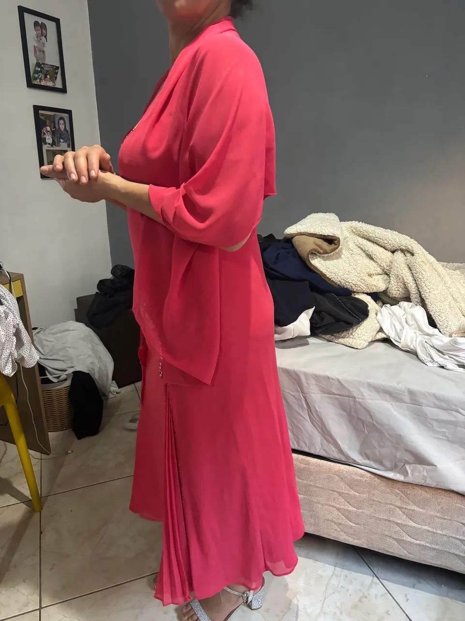 vestido para festa rosa - Foto 2