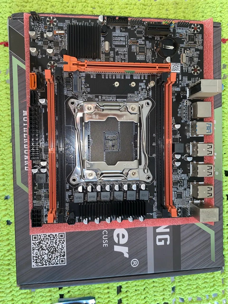Vendo placa mãe e processador X99 - Foto 2