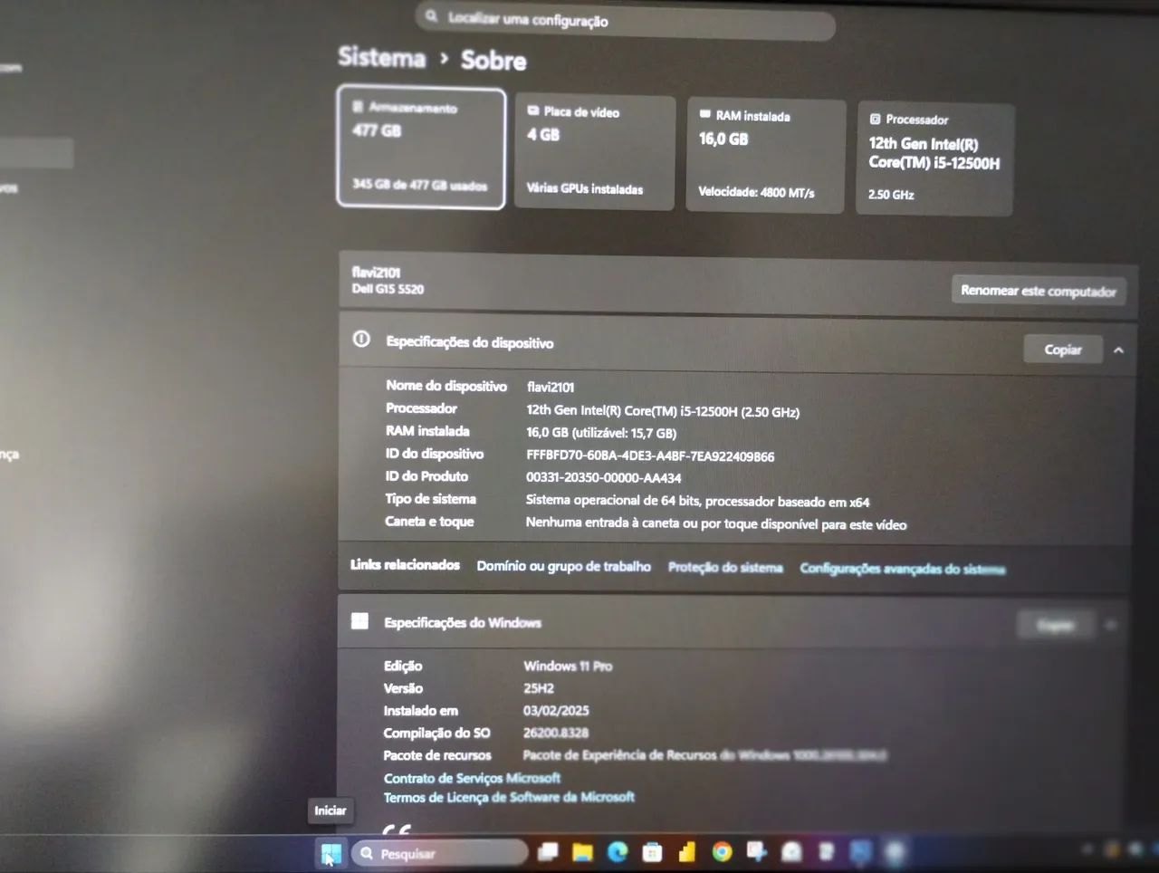 Dell G15 Gamer - Foto 4