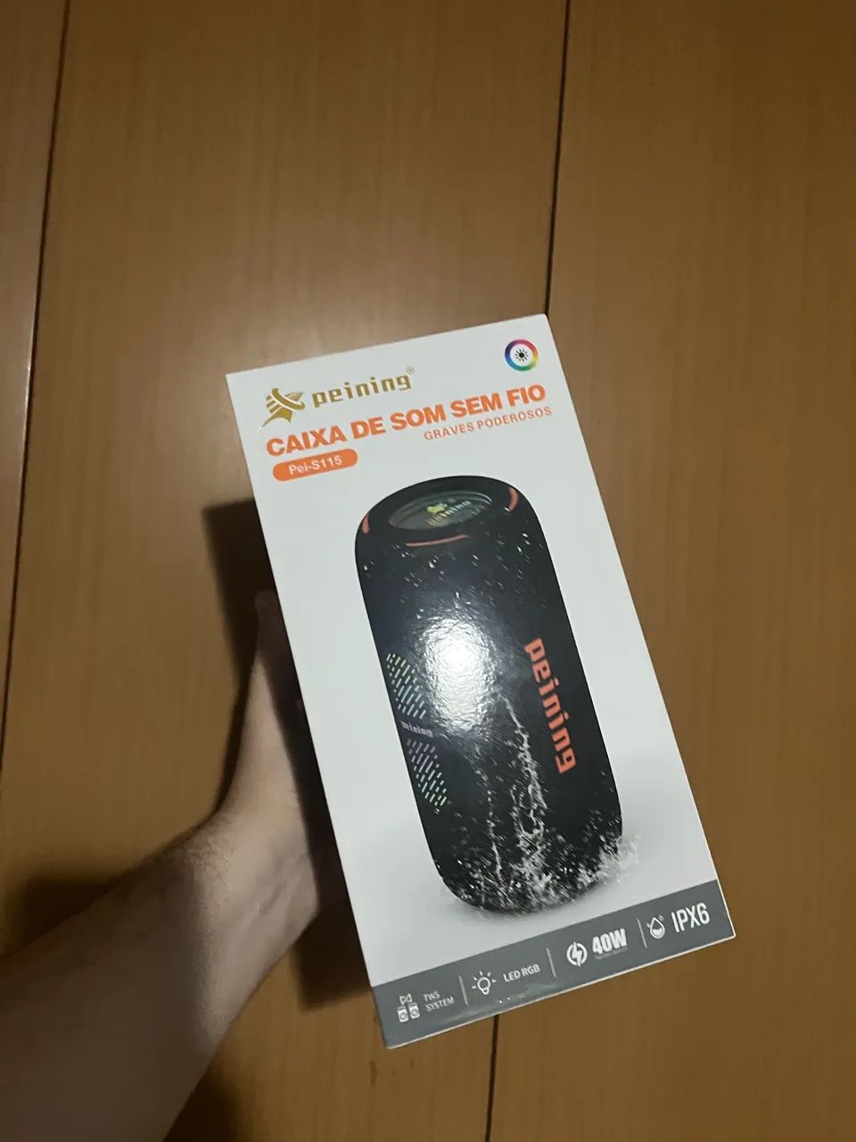 Caixinha de som bluetooth 