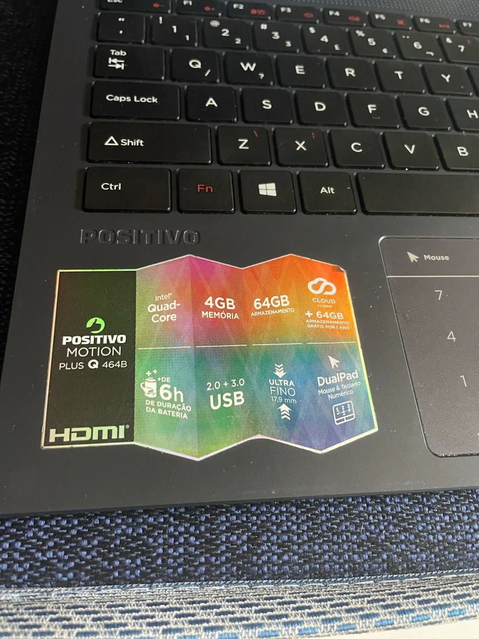 Notebook Positivo Motion Plus Q464B 4gb de ram 64gb de armazenamento  - Foto 2