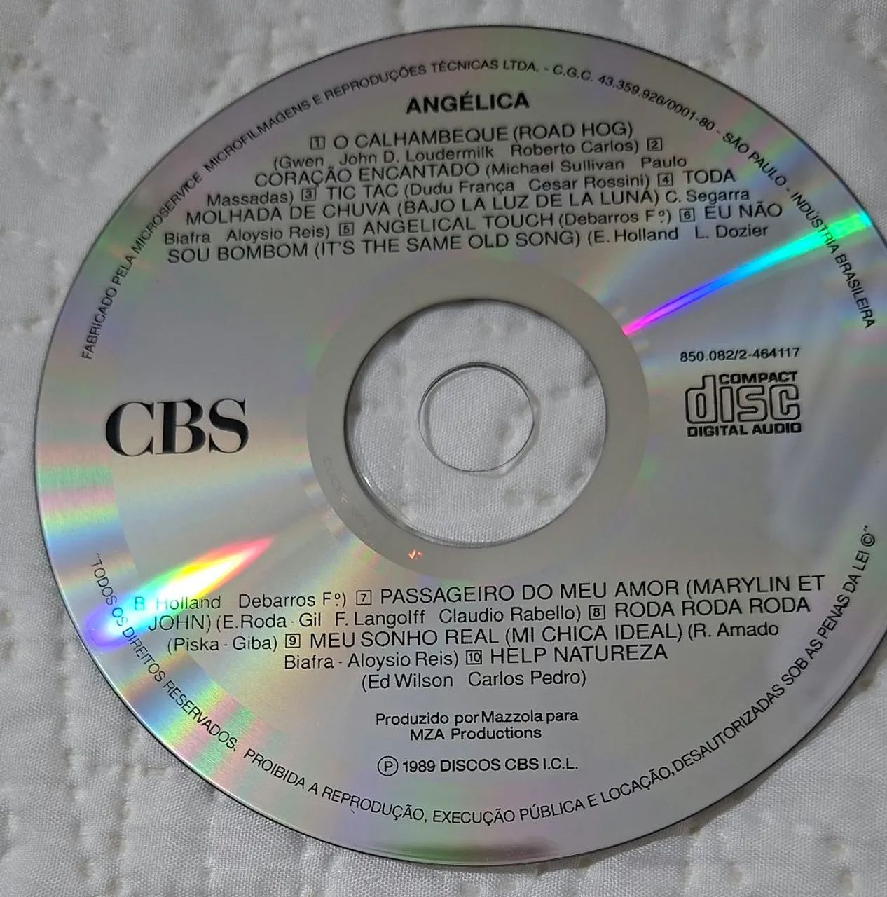 Cd Angélica O Calhambeque 1989 - Foto 5